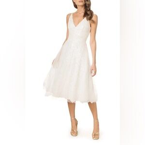 Dress the Population Ivory Bridal Gown